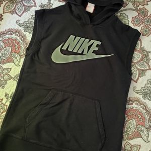 Hooded Nike Sleeveless Sweatshirt